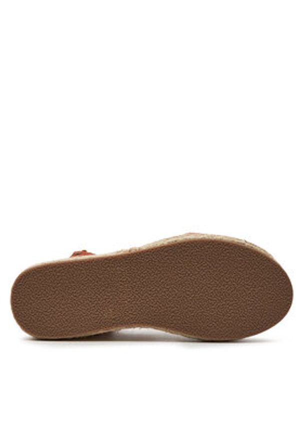 EMU Australia Espadryle Evans W13028 Brązowy. Kolor: brązowy. Materiał: bawełna, materiał