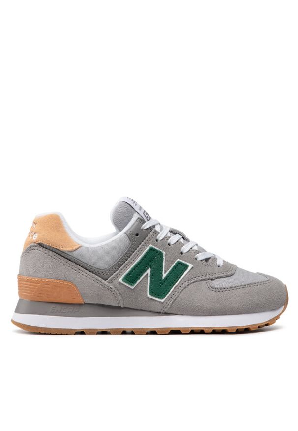 New Balance Sneakersy WL574RF2 Szary. Kolor: szary. Materiał: zamsz, skóra