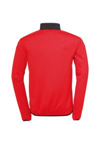 UHLSPORT - Bluza piłkarska męska Uhlsport Offense 23 1/4 zip. Kolor: biały, czerwony, wielokolorowy, czarny. Sport: piłka nożna