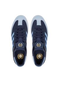 Adidas - adidas Buty do piłki nożnej Samba Argentina Indoor Boots JR6352 Granatowy. Kolor: niebieski. Materiał: skóra #3