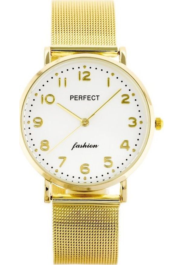 Zegarek Perfect ZEGAREK DAMSKI PERFECT F332 - mesh (zp930d). Materiał: mesh