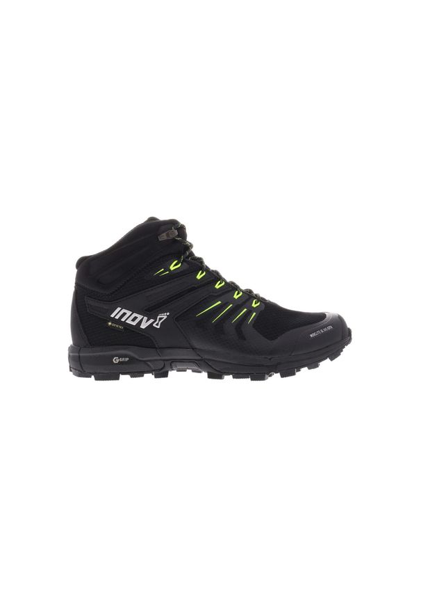Buty trekkingowe męskie Inov-8 Roclite 345 Gtx V2. Zapięcie: sznurówki. Kolor: czarny. Materiał: syntetyk, materiał, guma. Szerokość cholewki: normalna. Sport: bieganie