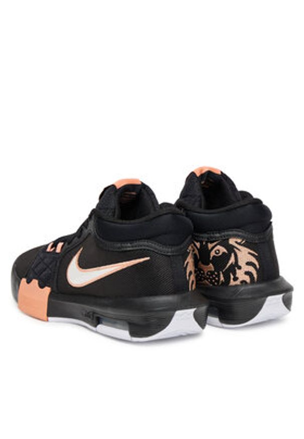 Nike Buty do koszykówki Lebron Witness VIII HQ2139-001 Czarny. Kolor: czarny. Materiał: materiał. Sport: koszykówka
