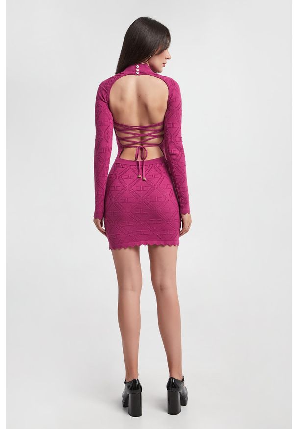 Elisabetta Franchi - Sukienka mini ELISABETTA FRANCHI. Długość: mini