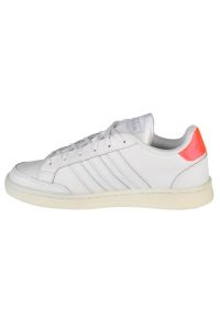 Adidas - Buty adidas Grand Court Se W FW6666 białe. Zapięcie: sznurówki. Kolor: biały. Materiał: syntetyk, skóra, guma. Szerokość cholewki: normalna #2
