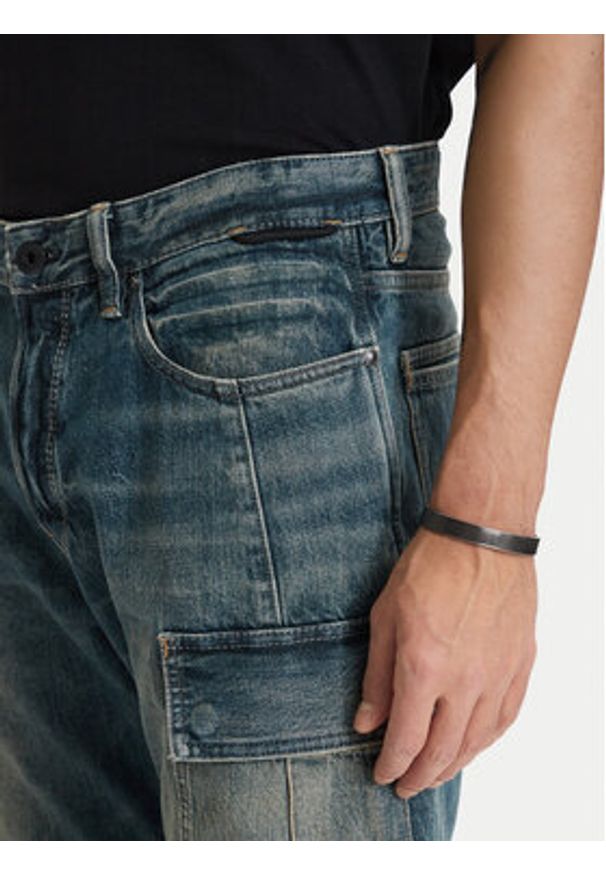 G-Star RAW - G-Star Raw Jeansy Contor 3D D27049-E358 Niebieski Regular Fit. Kolor: niebieski