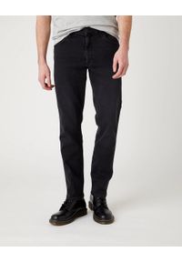 Wrangler - WRANGLER GREENSBORO MĘSKIE SPODNIE JEANSOWE JEANSY BLACK CROW W15QHP363 #1