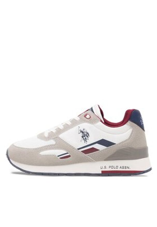 U.S. Polo Assn. Sneakersy TABRY003M/CHT2 Biały. Kolor: biały. Materiał: materiał