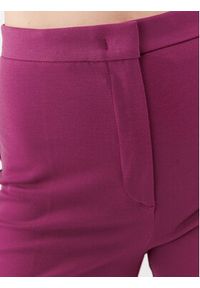 Pinko Spodnie materiałowe 100054 A15M Fioletowy Straight Leg. Kolor: fioletowy. Materiał: wiskoza