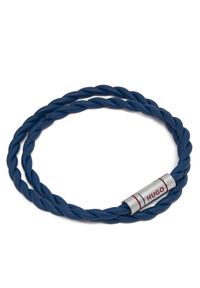 Hugo - HUGO Bransoletka E-Doublebraid4 50552596 Niebieski. Kolor: niebieski #1
