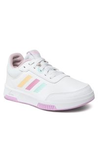 Adidas - adidas Sneakersy Tensaur Sport 2.0 K GX9772 Biały. Kolor: biały. Materiał: skóra. Styl: sportowy
