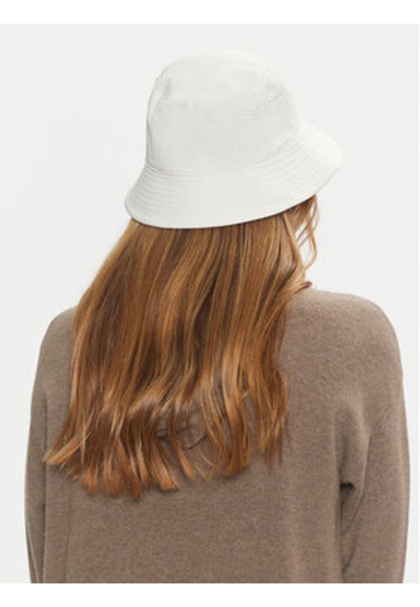 Lauren Ralph Lauren - LAUREN RALPH LAUREN Kapelusz 454966225001 Biały. Kolor: biały. Materiał: bawełna, materiał