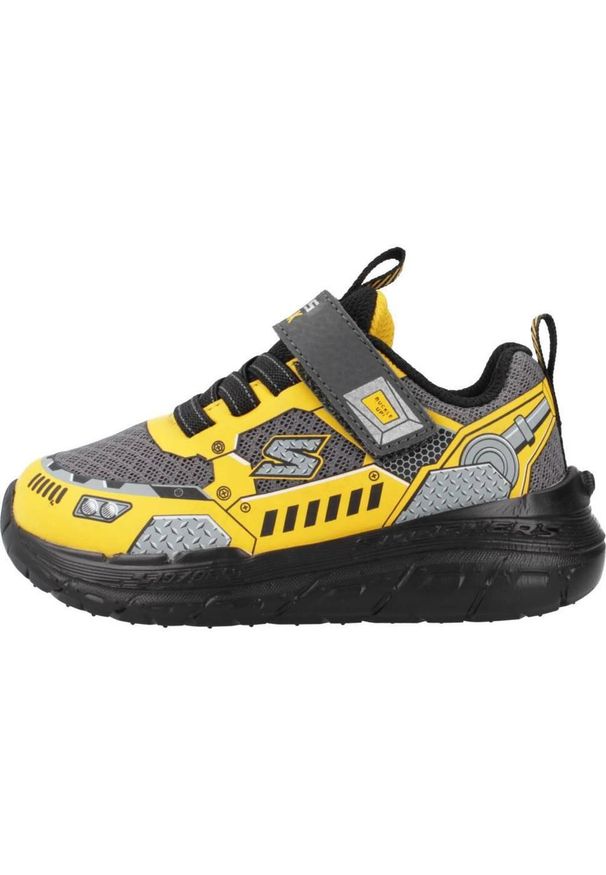 skechers - Tenisówki Skechers Model Skech Tracks Kolor Czarny. Kolor: czarny. Materiał: syntetyk, materiał. Model: Skechers Sport. Sport: turystyka piesza