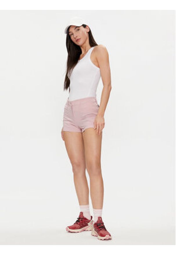 Salewa Szorty sportowe Puez 28315 Różowy Regular Fit. Kolor: różowy. Materiał: syntetyk