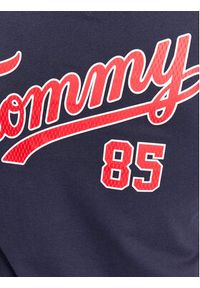 Tommy Jeans T-Shirt College 85 Logo DM0DM15672 Granatowy Regular Fit. Kolor: niebieski. Materiał: bawełna #3