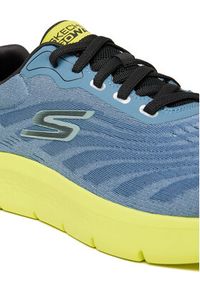 skechers - Skechers Sneakersy Go Walk Flex-Brendon 216687/SLT Niebieski. Kolor: niebieski. Materiał: materiał