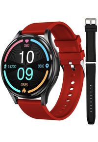 Zegarek Hagen Zegarek męski Hagen HB26.14.535.534-SET czerwony. Kolor: czerwony #1