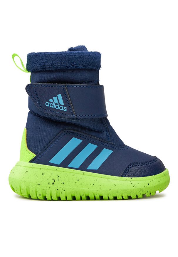 Adidas - Śniegowce adidas. Kolor: niebieski