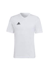 Adidas - Koszulka adidas Entrada 22. Kolor: biały. Materiał: materiał. Sport: piłka nożna #2
