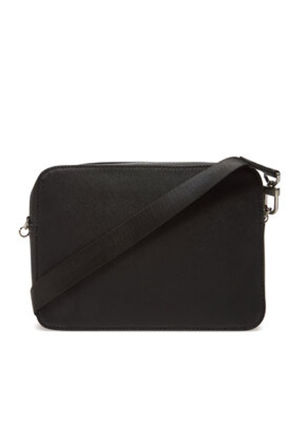 Guess Saszetka HMMISA P5322 Czarny. Kolor: czarny. Materiał: skóra