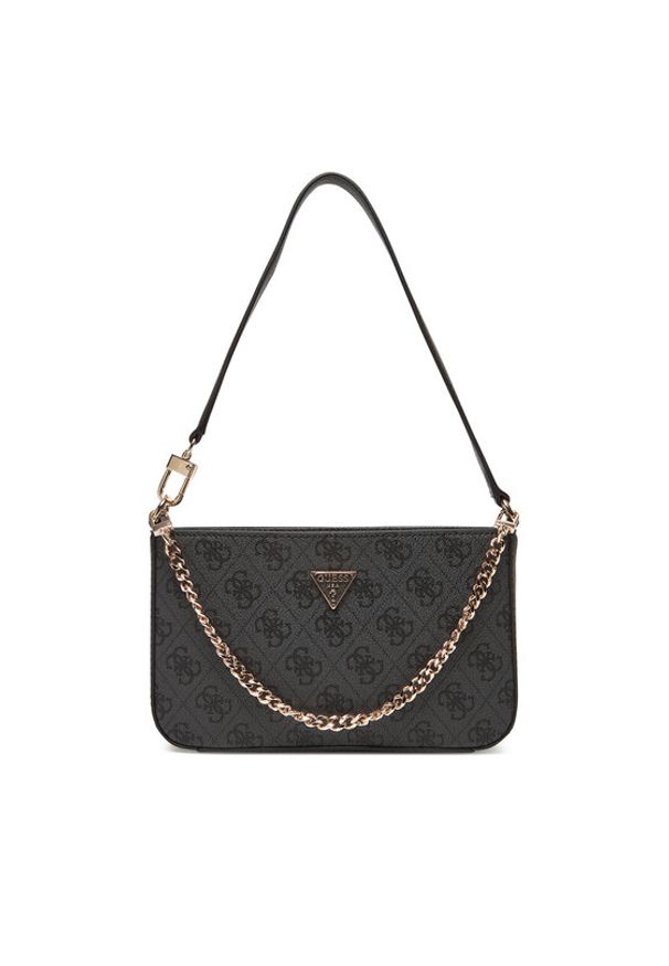Guess Torebka Noelle II Mini HWBG96 72720 Szary. Kolor: szary. Materiał: skórzane