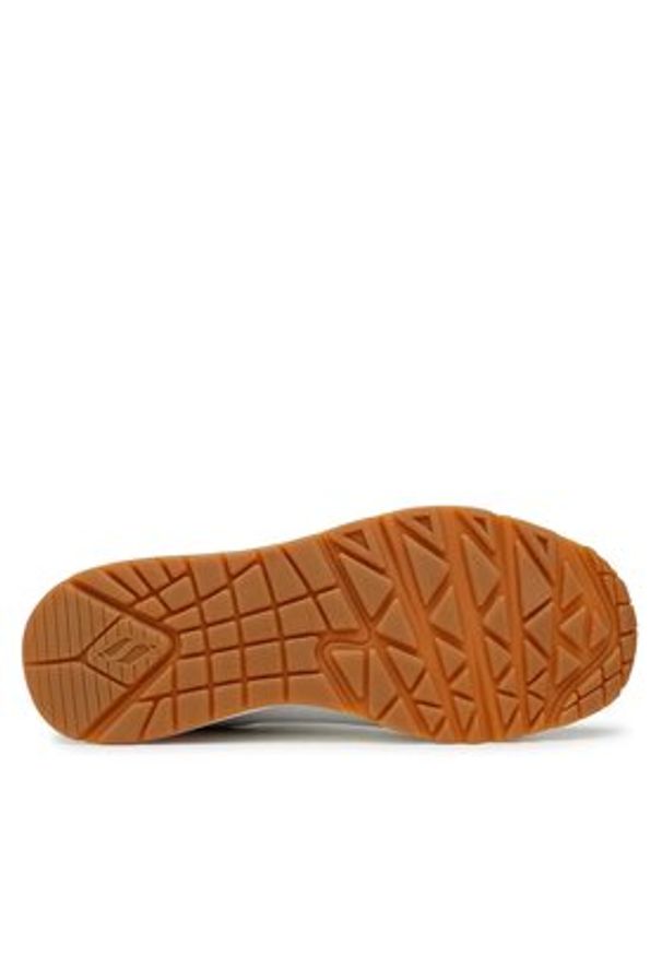 skechers - Skechers Sneakersy Uno Stand On Air 52458/WNVR Biały. Kolor: biały. Materiał: skóra