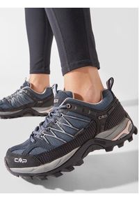 CMP Trekkingi Rigel Low Wmn Trekking Shoe Wp 3Q54456 Granatowy. Kolor: niebieski. Materiał: materiał #5