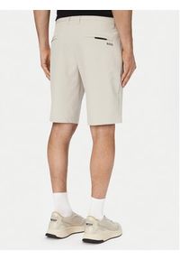 BOSS Szorty materiałowe S Commuter 10.5 Inch 50540337 Beżowy jasny Slim Fit. Kolor: beżowy. Materiał: syntetyk #2