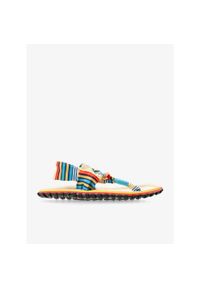 Sandały turystyczne damskie Gumbies Slingback Sandals. Kolor: beżowy, zielony, wielokolorowy