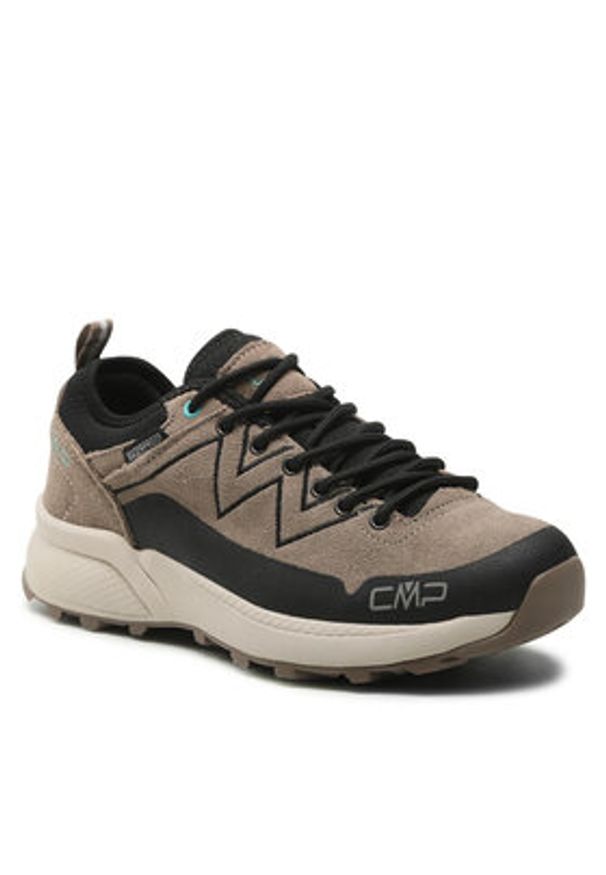 CMP Trekkingi Kaleepso Low Wmn Shoe Wp 31Q4906 Brązowy. Kolor: brązowy. Materiał: zamsz, skóra