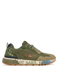 Aeronautica Militare Sneakersy 252SC0276UCT04249 Zielony. Kolor: zielony. Materiał: materiał