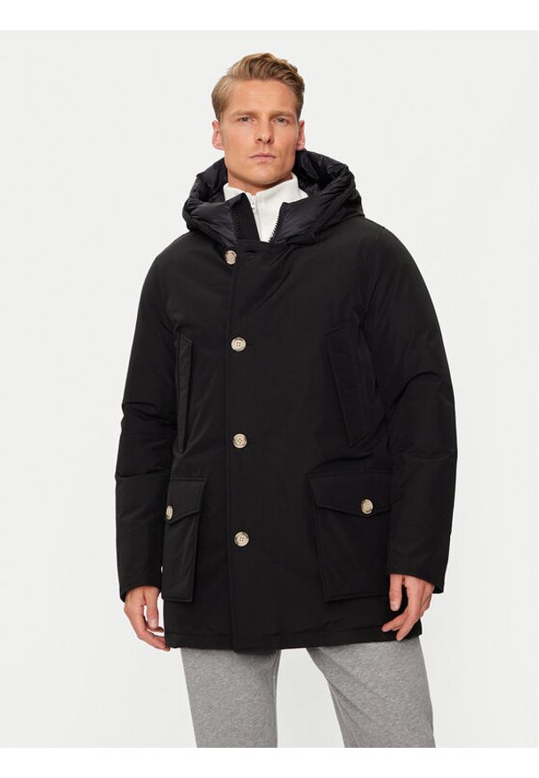 Woolrich Parka Arctic CFWOOU0483MRUT0001 Czarny Regular Fit. Kolor: czarny. Materiał: bawełna