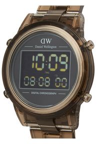 Daniel Wellington Zegarek DW00100767 Brązowy. Kolor: brązowy. Materiał: syntetyk #3