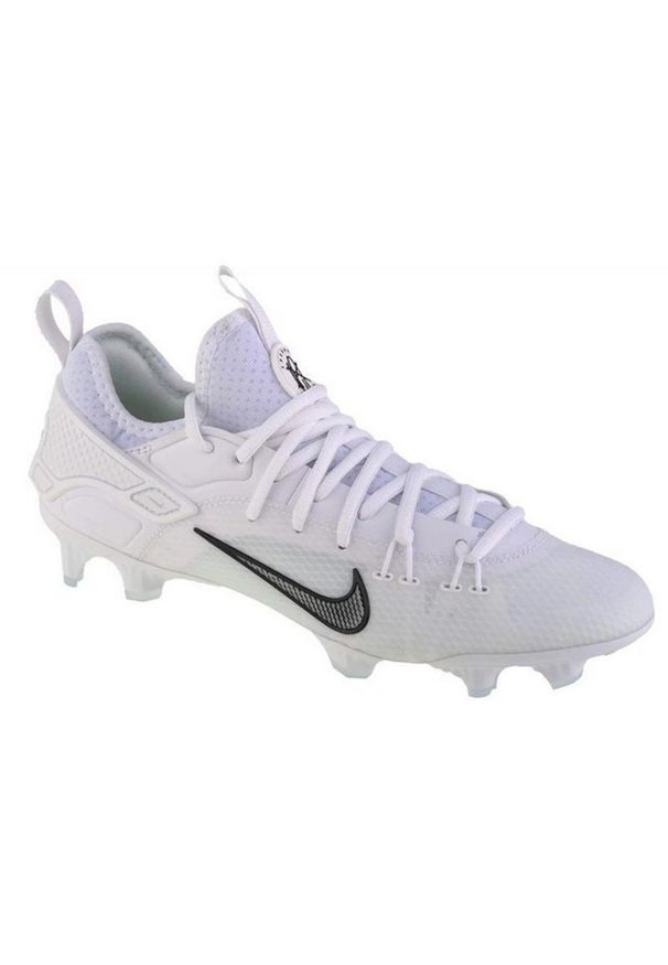 Nike - Męskie Buty Piłkarskie Huarache 9 Elite Firm Ground. Kolor: biały. Sezon: zima