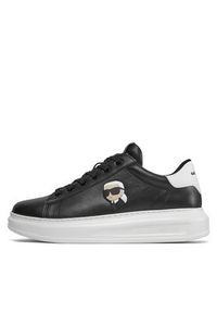 Karl Lagerfeld - KARL LAGERFELD Sneakersy KL52530N Czarny. Kolor: czarny. Materiał: skóra #6