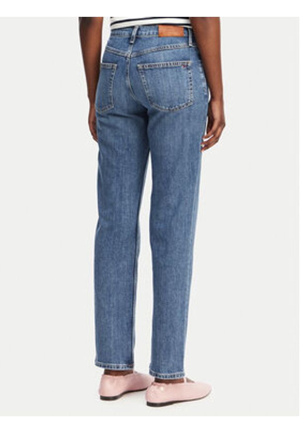TOMMY HILFIGER - Tommy Hilfiger Jeansy Classic WW0WW42489 Niebieski Straight Fit. Kolor: niebieski