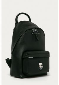 Karl Lagerfeld - Plecak skórzany 205W3090. Kolor: czarny. Materiał: skóra #2