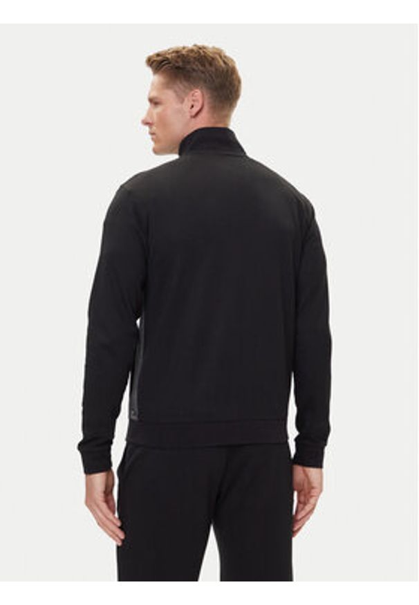 BOSS Bluza 50545567 Czarny Regular Fit. Kolor: czarny. Materiał: syntetyk, bawełna