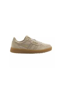 Femme Baskets Gola GOLA HAWK SUEDE 86 Beige Beige Gola. Kolor: beżowy. Materiał: guma. Sport: turystyka piesza