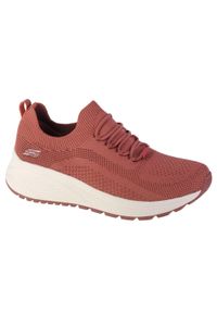 skechers - Buty sportowe Sneakersy damskie, Skechers Bobs Sport Sparrow 2.0. Zapięcie: sznurówki. Kolor: różowy, wielokolorowy. Materiał: tkanina, materiał. Szerokość cholewki: normalna. Model: Skechers Sport. Sport: turystyka piesza