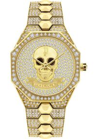 Zegarek Police Zegarek damski Police PL.16027BSG-22M CYRKONIE złoty. Kolor: złoty #1