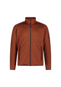 Bluza męska turystyczna CMP 30H5887. Okazja: na co dzień. Kolor: czerwony. Styl: sportowy, casual. Sport: turystyka piesza