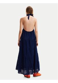 Desigual Sukienka letnia Toronto 24SWVK46 Niebieski Regular Fit. Kolor: niebieski. Materiał: bawełna. Sezon: lato #6