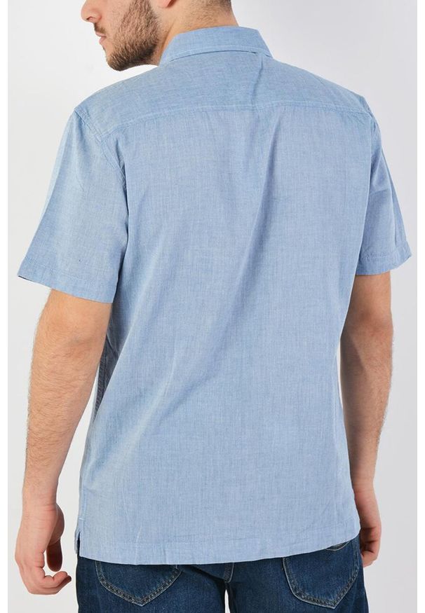 Lee - KOSZULA MĘSKA LEE SEASONAL SS SHIRT BLUEPRINT L66DMULH 112116346