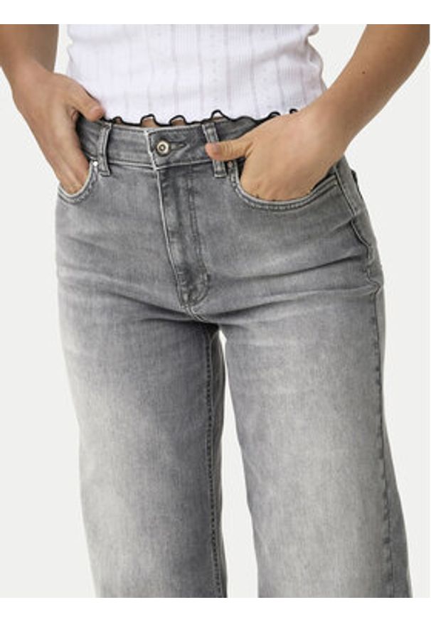 only - ONLY Jeansy Madison 15299800 Szary Wide Leg. Kolor: szary