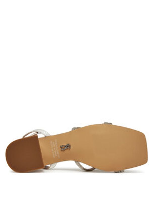 Steve Madden Sandały Gabby SM11003037 Biały. Kolor: biały. Materiał: materiał