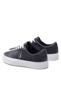 Polo Ralph Lauren Sneakersy Longwood 816861060001 Granatowy. Kolor: niebieski. Materiał: skóra #5