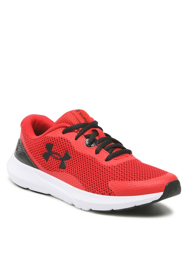 Buty Under Armour Ua Bgs Surge 3 3024989-600 Red/Wht. Kolor: czerwony. Materiał: materiał