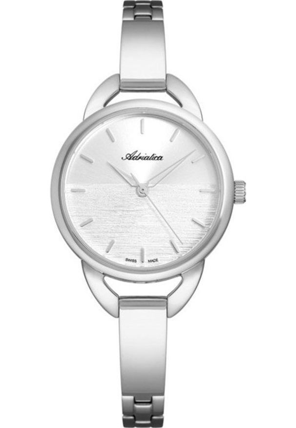 Zegarek Adriatica Zegarek damski Adriatica A3765.5113Q srebrny. Kolor: srebrny