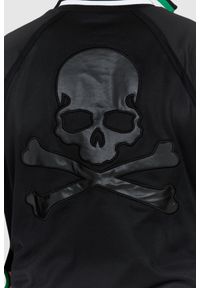 Philipp Plein - PHILIPP PLEIN Dres męski z czaszką i kośćmi, Rozmiar XL. Kolor: czarny. Materiał: dresówka